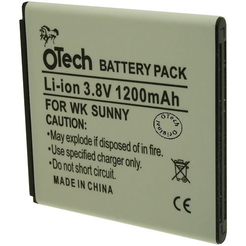 Batt type WIK SUNNY 3.8V Li-Ion 1200mAh