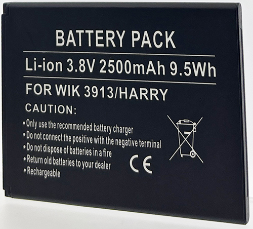 Batt type WIK JERRY 2 / PULP 3G 3.8V Li-Ion 2500mAh